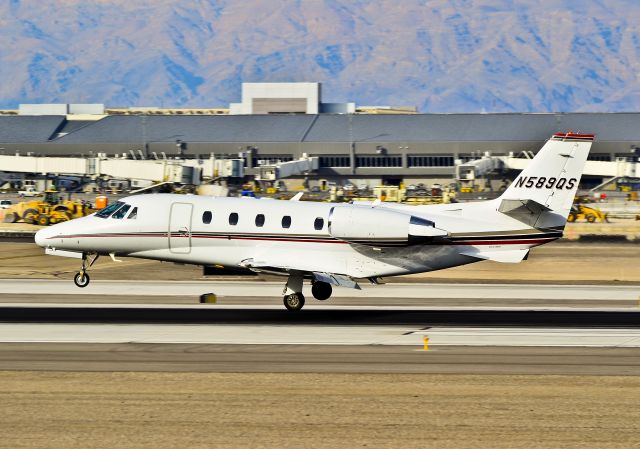 Cessna Citation Excel/XLS (N589QS) - N589QS 2008 Cessna 560XL C/N 560-5810 -  Las Vegas - McCarran International (LAS / KLAS) USA - Nevada, December 02, 2011 Photo: Tomás Del Coro