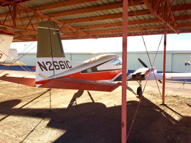 Cessna 310 (N2661C) - This is now a deregistered airplane, and shows to have sat for a very long time. 