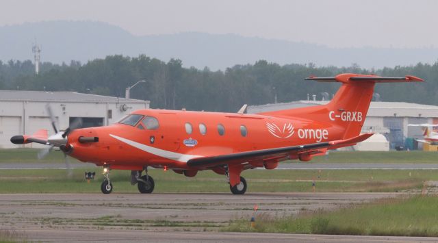 Pilatus PC-12 (C-GRXB) - Ornge Pilatus PC-12NG (C-GRXB) “Bandage 3” MEDEVAC flight from Sandy Lake Ontario (ZSJ) arriving Thunder Bay (YQT) 18 Jun 23.  br /br /Ornge operates eight Pilatus from three bases in Ontario as part of an overall mission to provide air ambulance service and medical transport across the province. Service coverage extends over more than a million square kilometres into remote communities of Ontario.