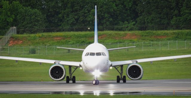 Airbus A320neo (N349FR) - Hops the Rabbitbr /May 11, 2019 photographed from The Overlook