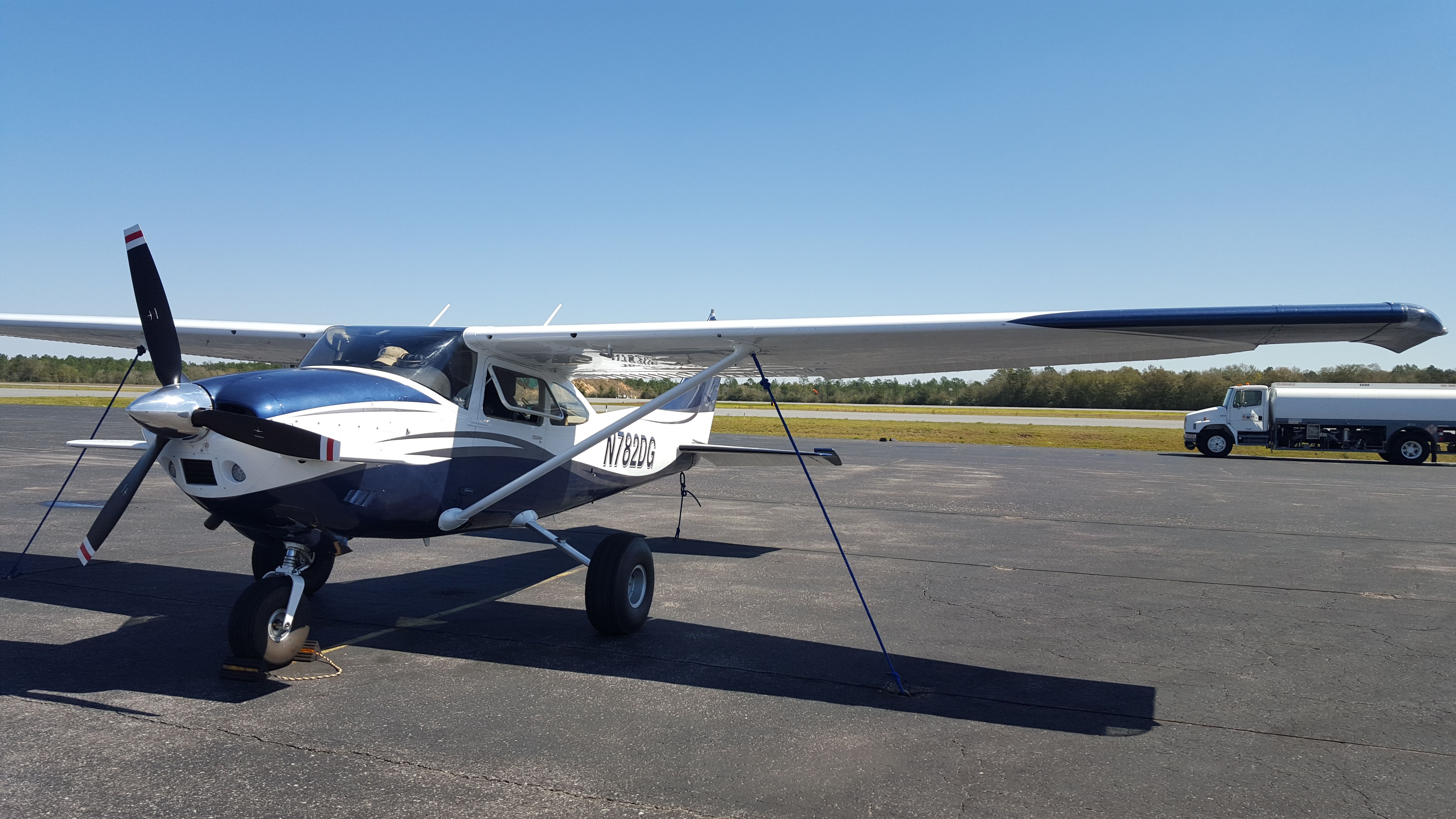 Cessna Skylane (N782DG) - 300 hp Continental  2ft wing extensions with canards added. 