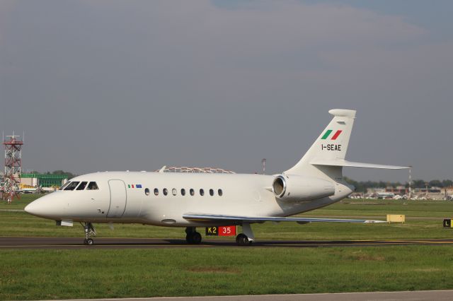 Dassault Falcon 20 (I-SEAE) - IN NEW C/S (ALL WHITE)