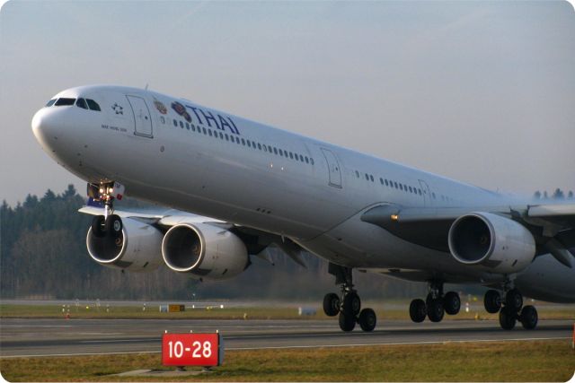 Airbus A340-600 (HS-TNF)