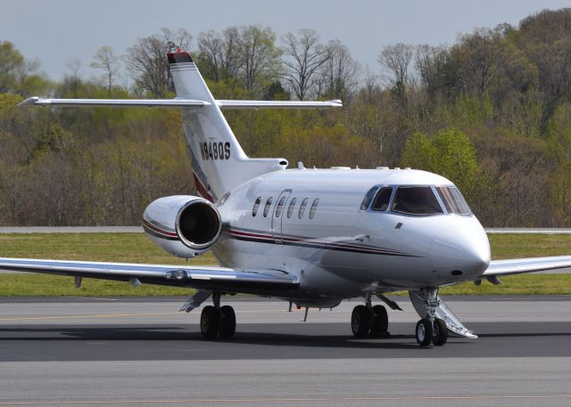 Hawker 800 (N848QS) - NETJETS SALES INC at KJQF - 3/24/16