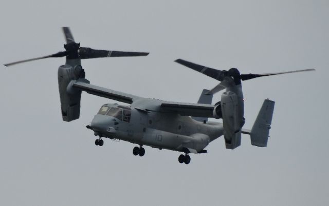 Bell V-22 Osprey — - Osprey landing at IAG!