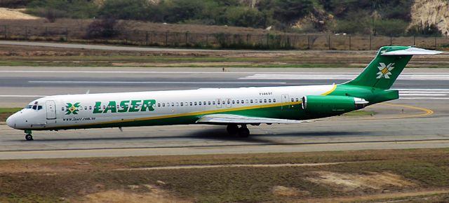 McDonnell Douglas MD-80 (YV-469T) - rodaje
