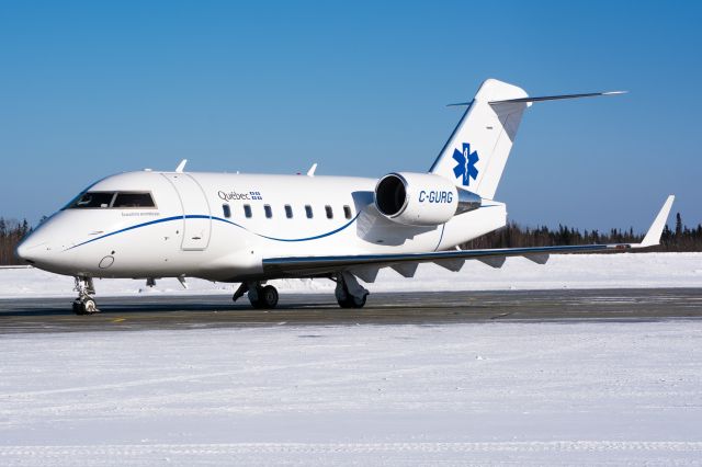 Canadair Challenger (C-GURG)