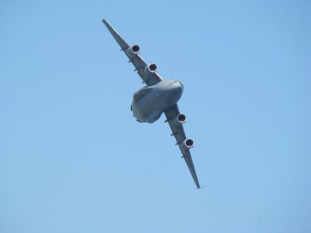 Boeing Globemaster III — - C-17 Globemaster III at the Cocoa Beach, FL Air Show 10/03/09