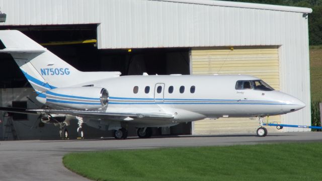 Hawker 800 (N750SG)