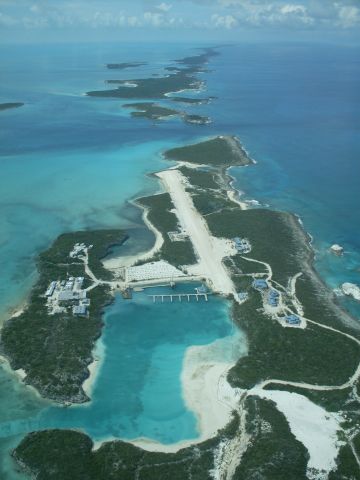 Cessna Caravan (N92JJ) - Cave Cay Bahamas, private airstrip in the Exumas