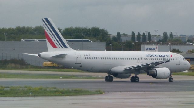 Airbus A320 (F-GKXE) - Delivered to Air France in 2003