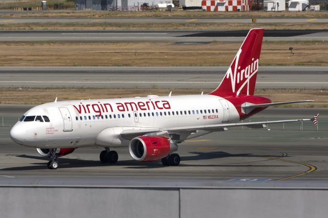Airbus A319 (N523VA) - 18th July, 2015