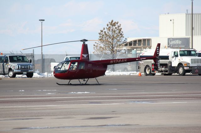 Robinson R-44 (N124AS) - At DIA Signature