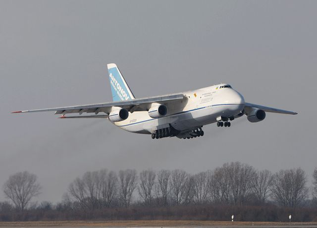 Antonov An-124 Ruslan (UR-82029) - Do you like big aircraft? Here you are. Start up Rwy. North 08/L in Leipzig / EDDP