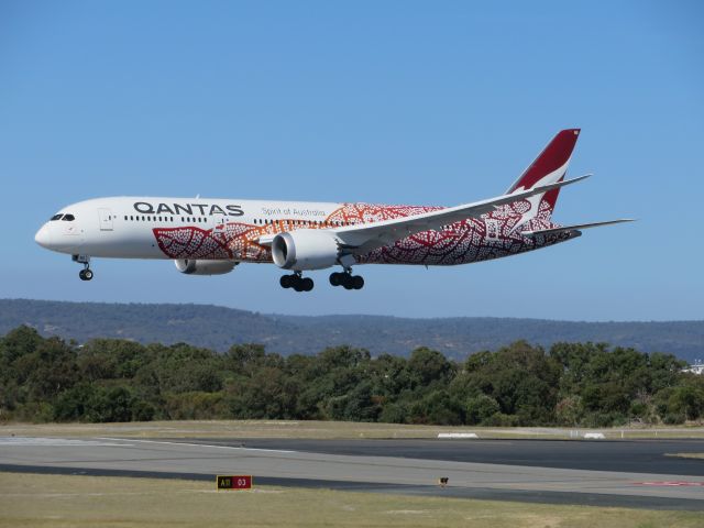 Boeing 787-8 (VH-ZND) - Perth Airport viewing platform