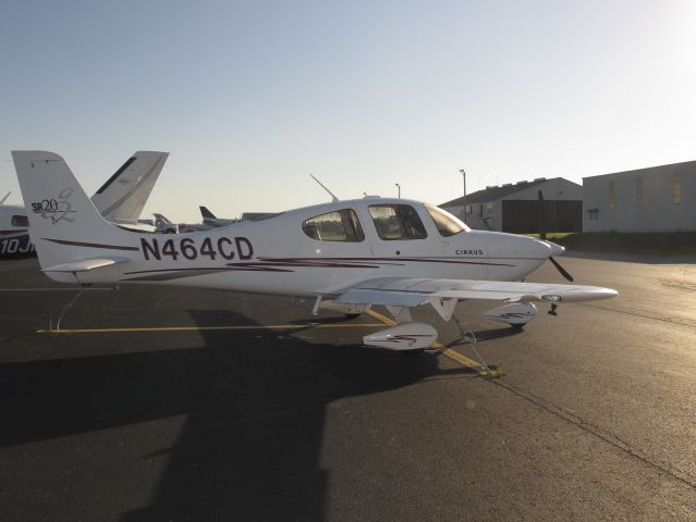 Cirrus SR-22 (N464CD) - A well traveled Cirrus.