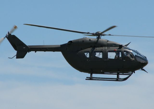 KAWASAKI EC-145 (07-0234) - A US ARMY UH-72 Lakota (Eurocopter EC-145) departing the Shreveport Downtown airport.