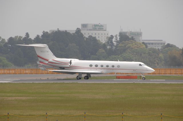 Gulfstream Aerospace Gulfstream V (N100TM) - Departure at Narita Intl Airport 16R on 2008/4/29