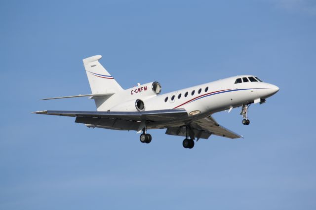 Dassault Falcon 50 (C-GWFM) - Landing At Lester B. Pearson Intl Airport,