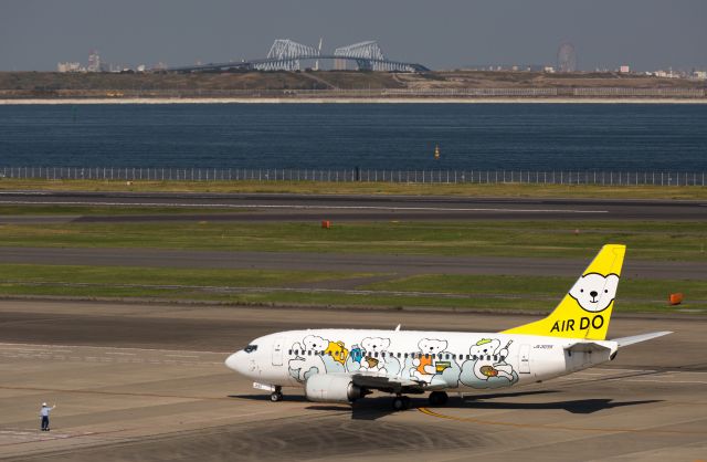 Boeing 737-500 (JA305K) - AIR DO - Hokkaido International Airlines [HD/ADO]br /Boeing 737-54Kbr /October.18.2014 Tokyo International Airport [HND/RJTT] JAPAN