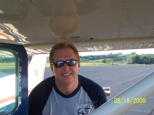 Cessna Skylane RG (N2AJ) - Gettin ready to go flying...K22 Big Sandy Regional Airport.