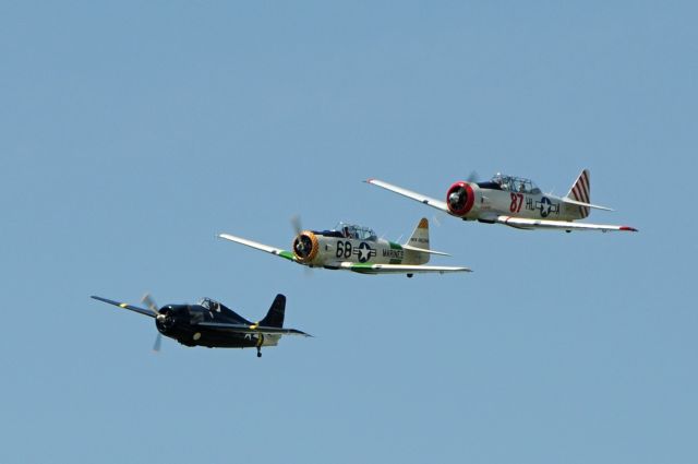 North American T-6 Texan — - Clow International Airport - Bolingbrook - Cavalcade of Planes 2011-06-05