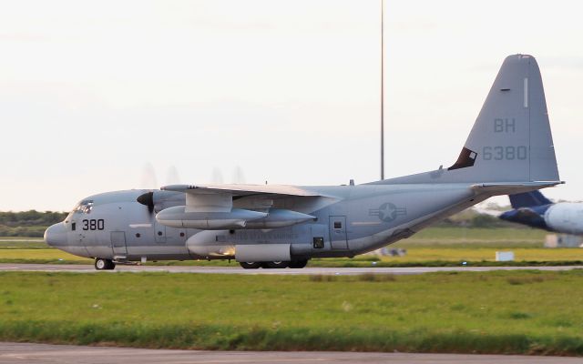 Lockheed C-130 Hercules (16-6380) - "otis81" usm kc-130j 166380 arriving in shannon 29/4/18.