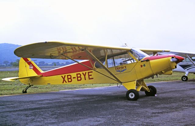 Piper L-21 Super Cub (XB-BYE) - Privado / Piper PA-18 Super Cub / XB-BYE / MMJC 08/2001