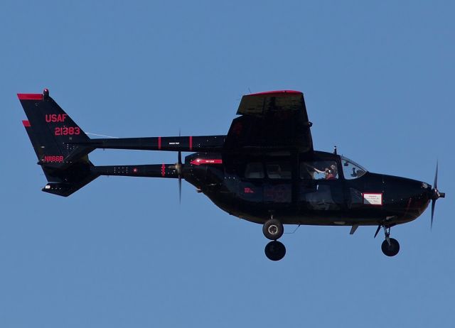 Cessna 336 Skymaster (N1166B) - Oscar Deuce arriving for the Alliance Fort Worth Airshow 10/10/2018 (Please view in "full" for highest image quality)