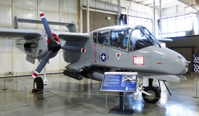 — — - North American Rockwell OV-10A Bronco