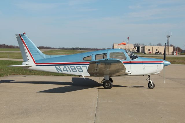 Piper Apache (N41897) - Parked on ramp in Oct of 2011
