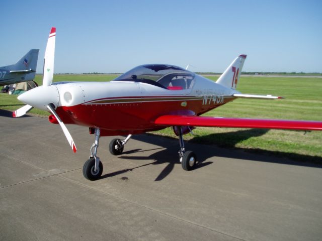 Experimental  (N74SX) - Took second place in the Texoma 100 Air Race at Grayson County (North Texas Regional Airport).