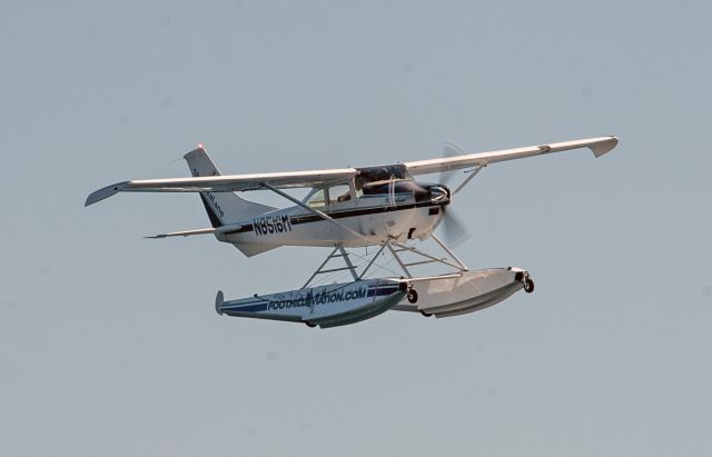 Cessna Skylane (N8516M) - Flying over Lake Tahoe near Homewood, CA