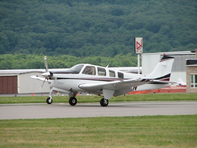Beechcraft Bonanza (36) (N721LN) - I took this picture 13 June 2009.  3 Days prior to Inde721 uploading his picture of the same plane out front of the Hawker/Beechcraft.