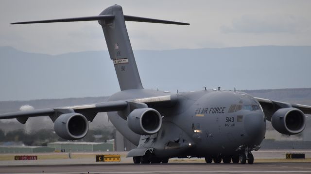 Boeing Globemaster III (05-5143) - Boeing C-17A "Globemaster III" from the 445th Airlift Wing