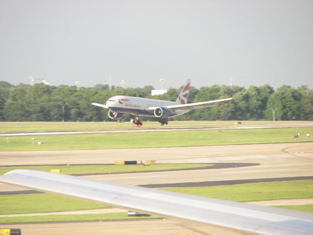 BOEING 777-300 — - British Airways 777 landing @ KATL