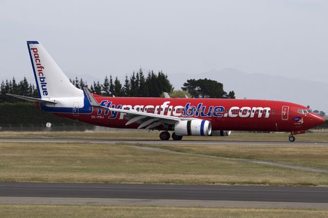 Boeing 737-800 (ZK-PBJ) - 8 JAN 2008