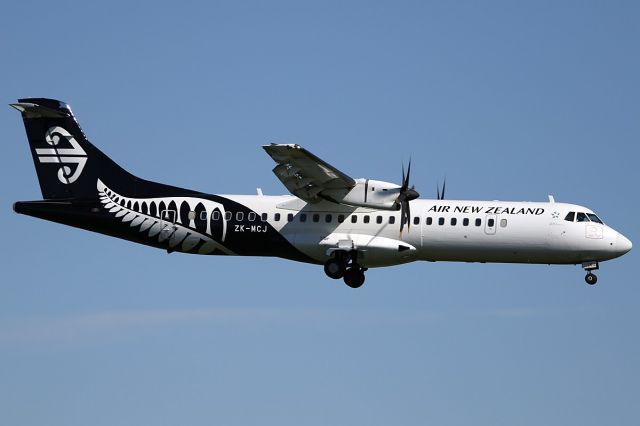 Aerospatiale ATR-72-500 (ZK-MCJ) - on 16 September 2018