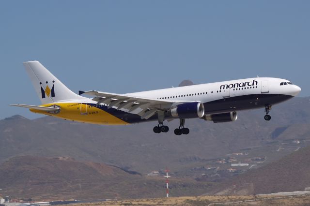 Airbus A300F4-600 (G-MAJS) - TENERIFE SURbr /17/06/2011