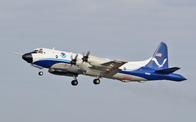 Lockheed P-3 Orion (N42RF) - noaa wp-3d orion n42rf dep shannon back to the states after 4 weeks based at shannon 22/2/18.