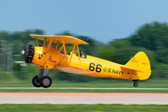 Boeing PT-17 Kaydet (N222FK) - Airventure 2019