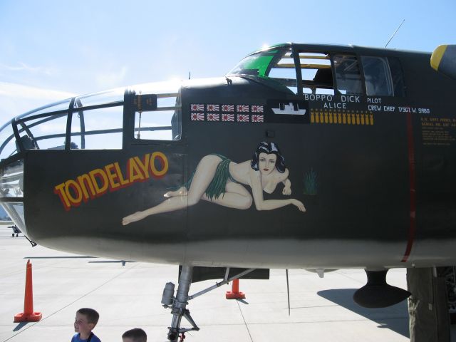 North American TB-25 Mitchell (N3476G) - Collings B-25 Mitchell "Tondelayo" at Livermore, California on May 2006.