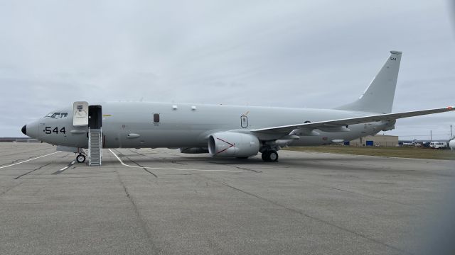 — — - US Navy Boeing p8 Poseidon in Gander, NL