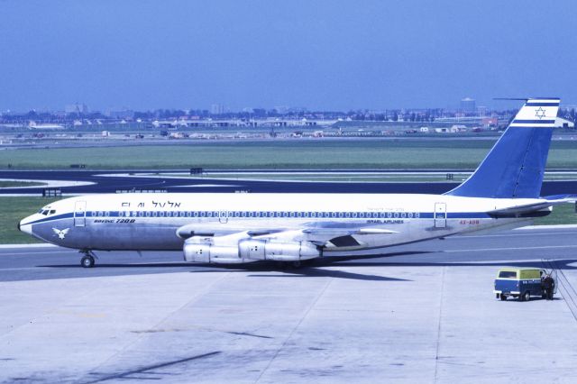 Boeing 720 (4X-ABB) - B720-058B in July 1969 at Amsterdam