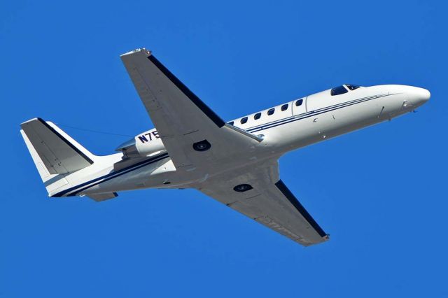 Cessna Citation V (N75WP) - Cessna 560 Citation V N75WP at Phoenix Sky Harbor on December 20, 2017. 