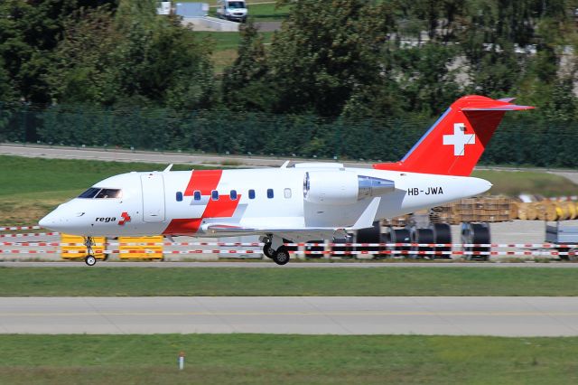 Canadair Challenger (HB-JWA)