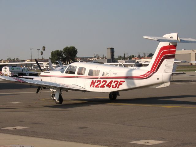 Piper Saratoga (N2243F) - Parked at Fullerton