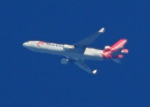 Boeing MD-11 (PH-MCS) - SURVOL COTES VENDEE 29 000 FT LE 15-04-2014