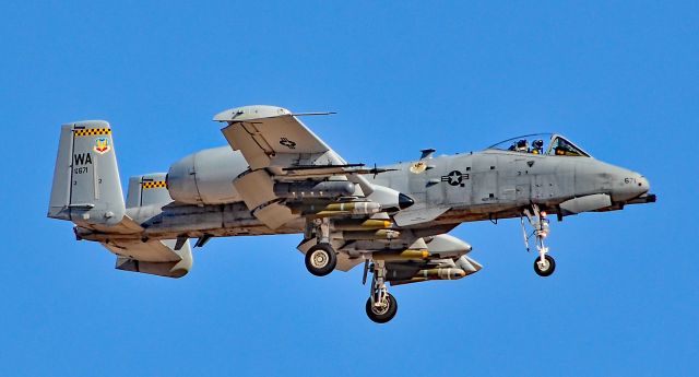 Fairchild-Republic Thunderbolt 2 (78-0671) - 78-0671 Fairchild A-10C Thunderbolt ll - Las Vegas - Nellis AFB (LSV / KLSV)br /USA - Nevada, September 15, 2017br /Photo: TDelCoro