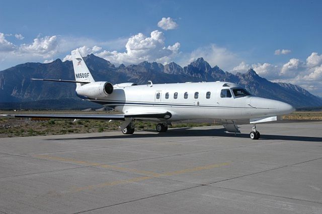 IAI Gulfstream G100 (N650GF) - Picture taken by Patty Spinks in Jackson Hole, WY airport